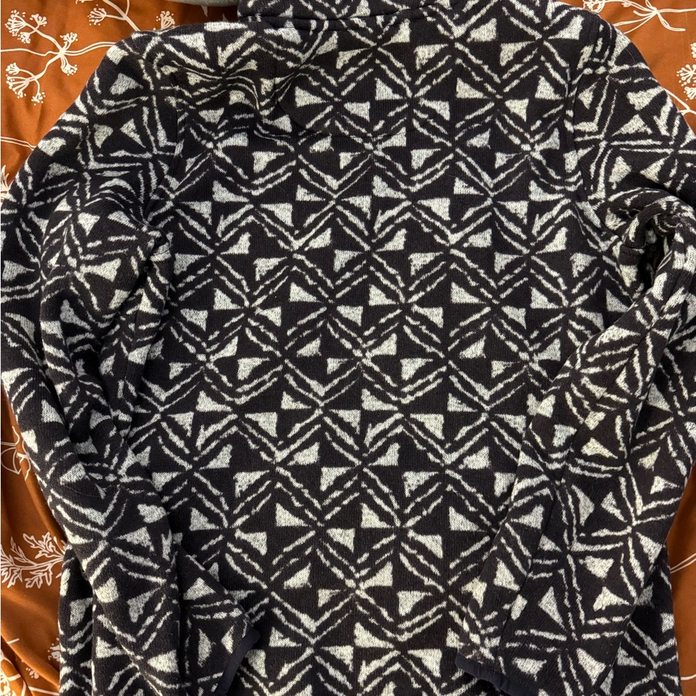 L.L.Bean Patterned Fleece Pullover - image 6